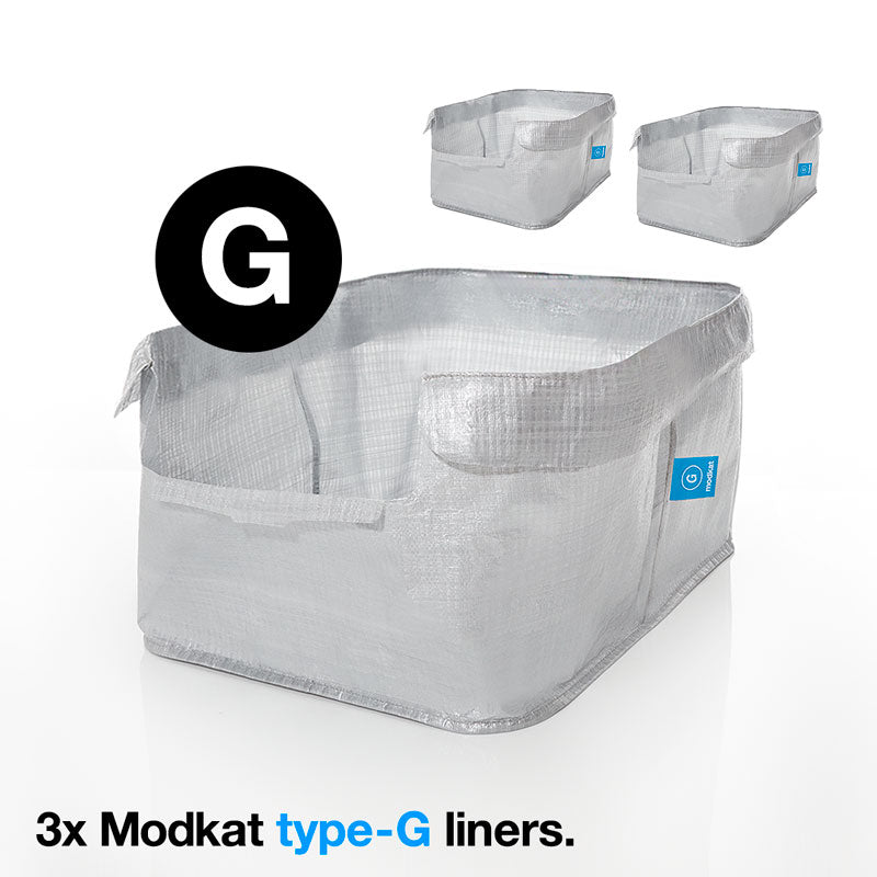 Tray Liners Type G 3 pack Modkat CA