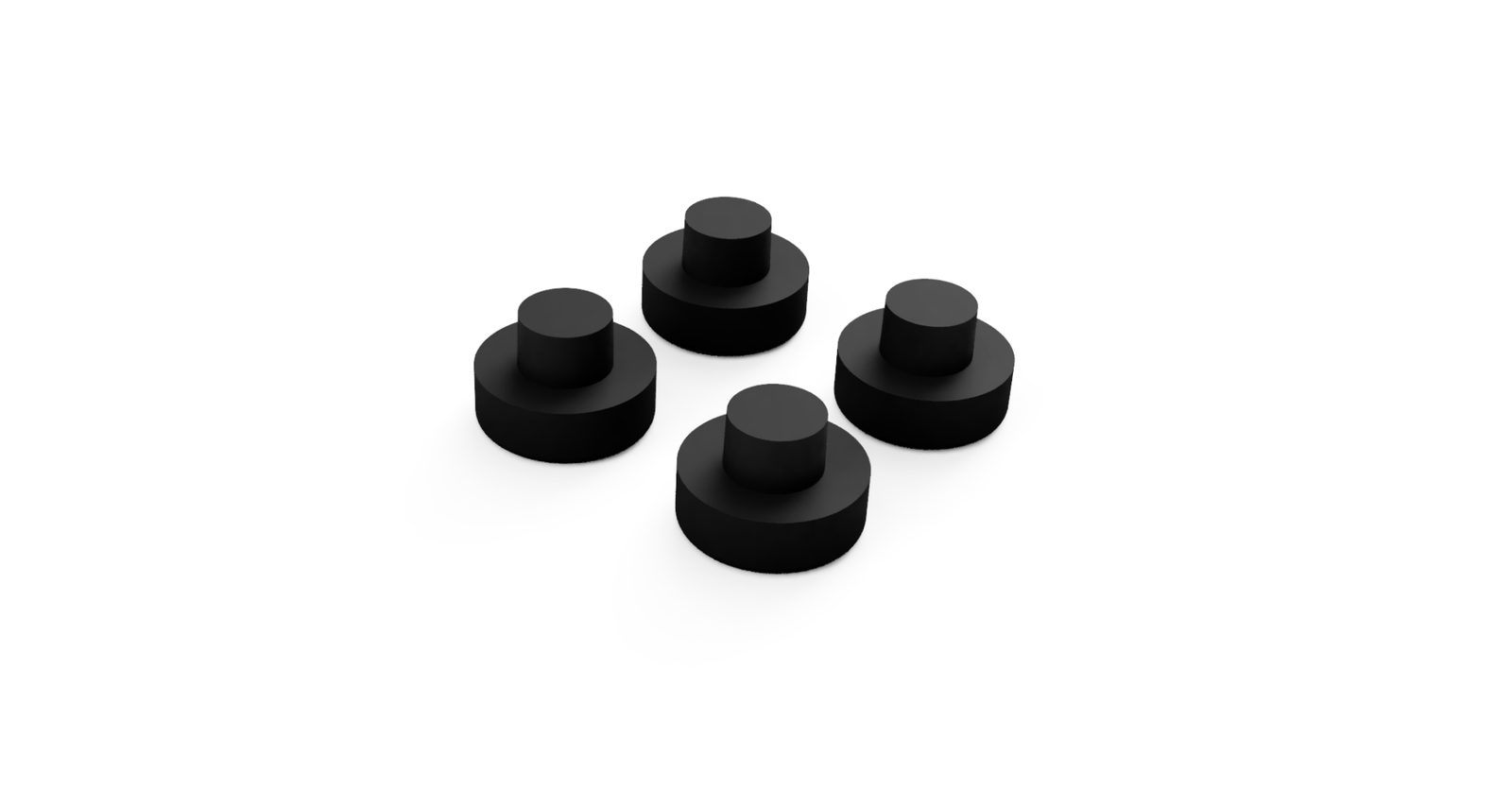 Litter Keeper Rubber Feet (4-pack)