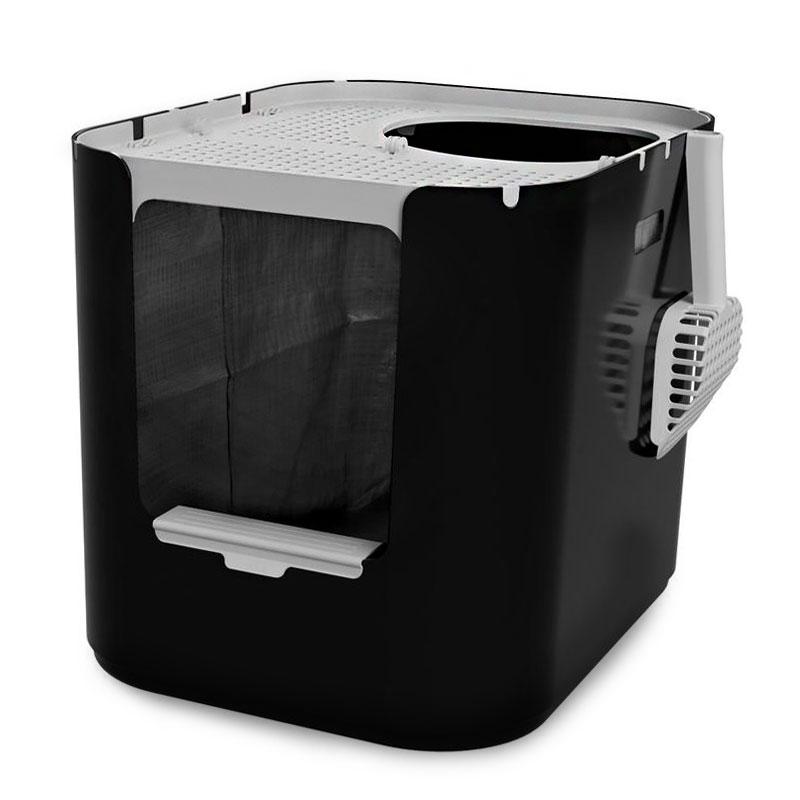 Modkat Extra large cat litter box colored black