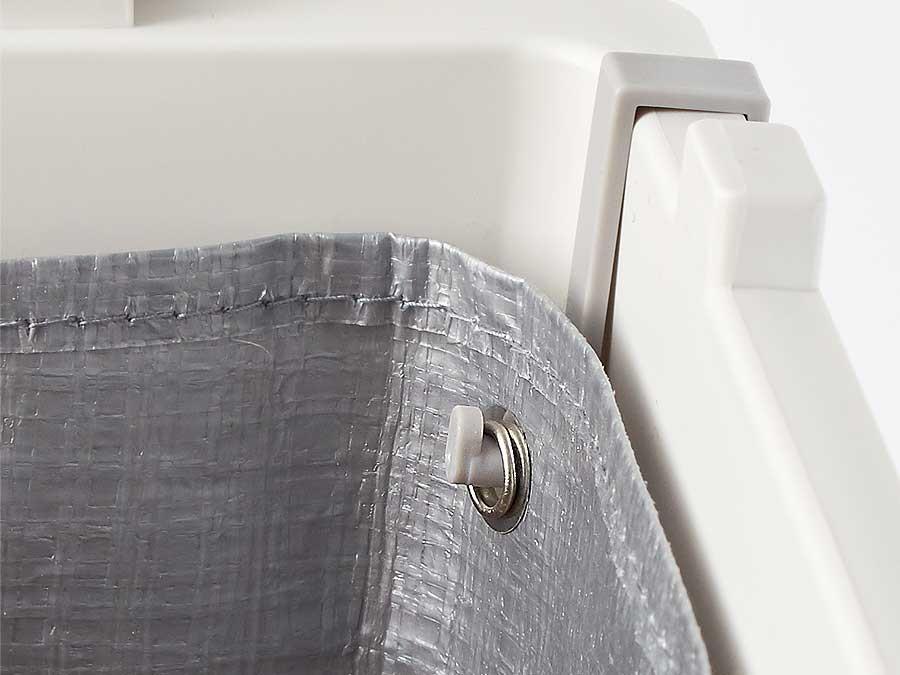 One of the Flip Tarp Liner clips